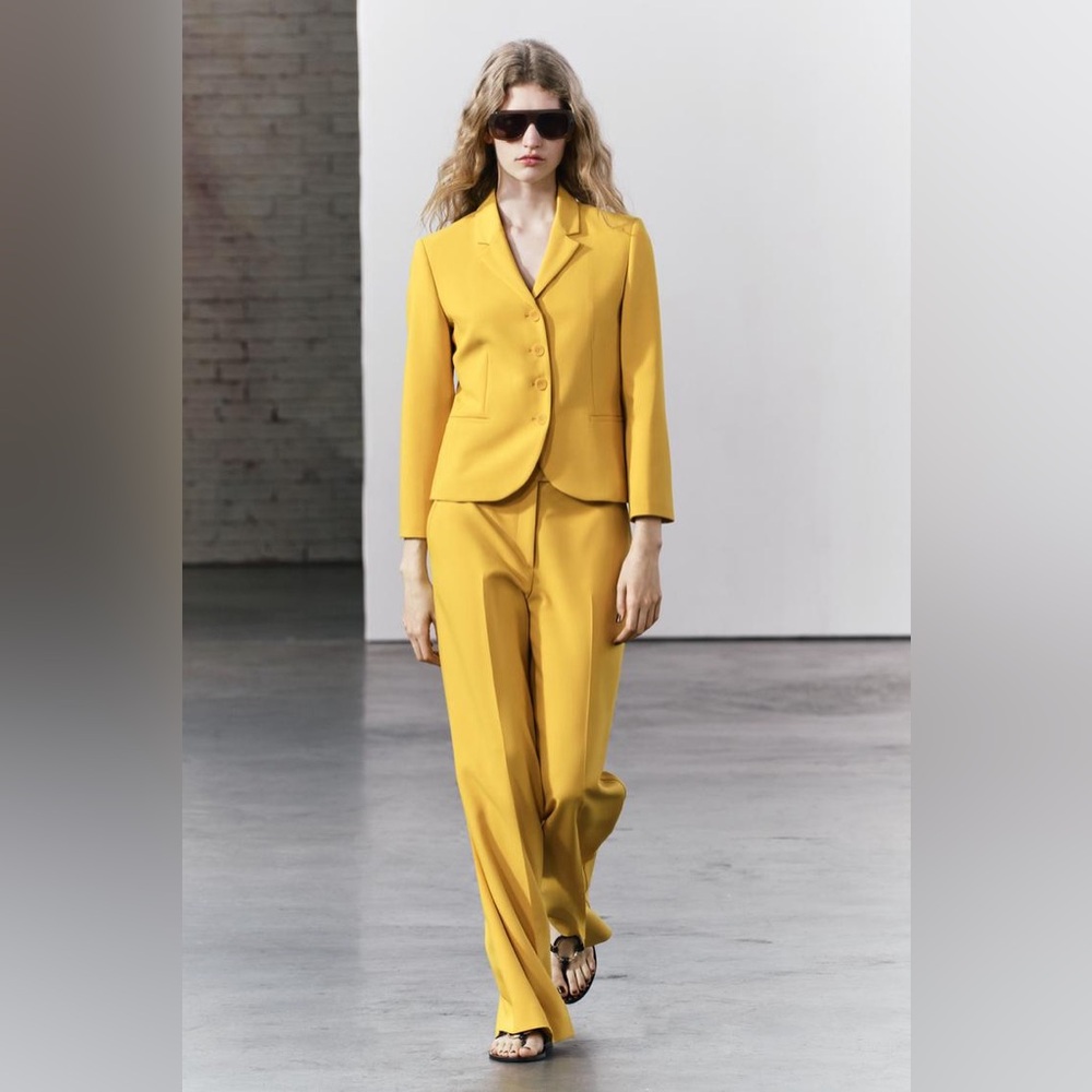 ZARA POCKET BLAZER ZW COLLECTION NWT - Picture 4 of 10